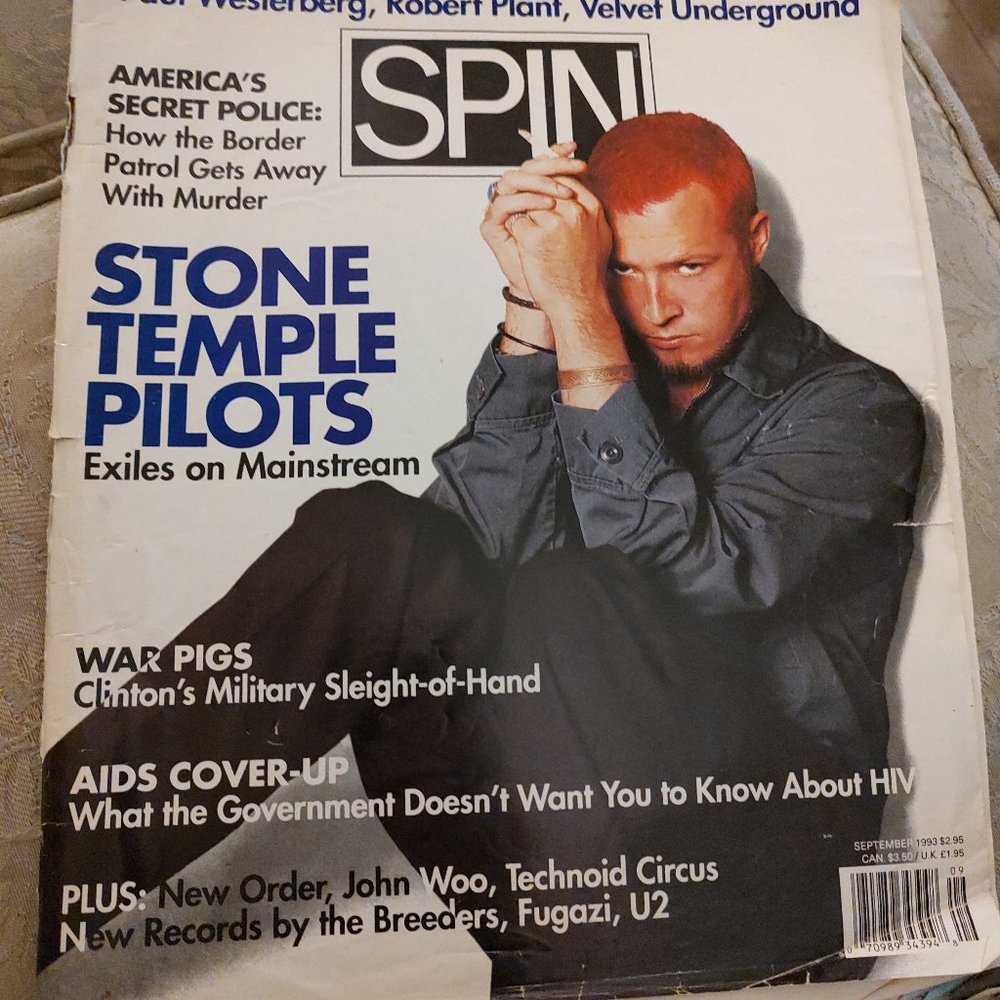 Spin magazine STP
